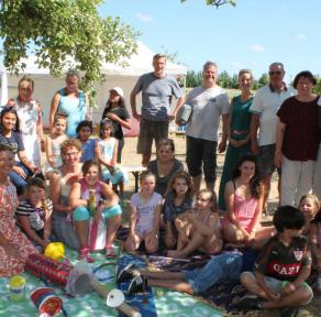 dankbare Kinder, Zuckerbaum, Ferienprojekt, gesunde Geschwister